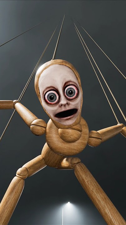 the wooden man needs your help #horror #cursed #creepy #shorts