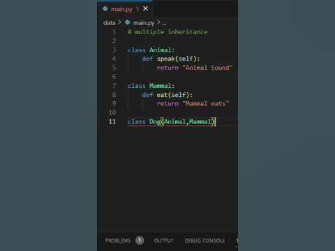 How To Use Multiple Inheritance In Python - YouTube