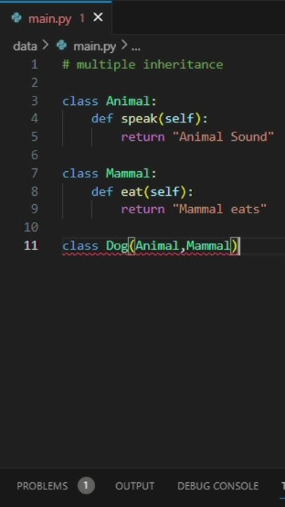 How To Use Multiple Inheritance In Python - YouTube