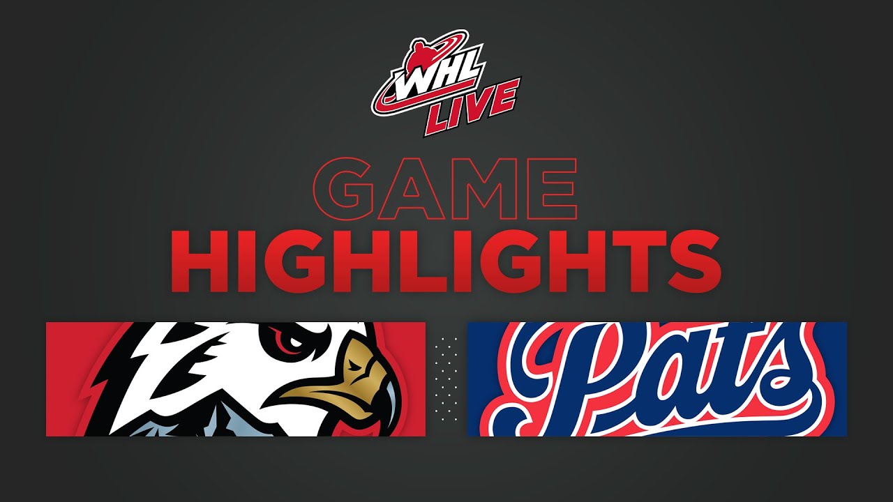 WHL Highlights Winterhawks (3) at Pats (4) January 14, 2023 YouTube