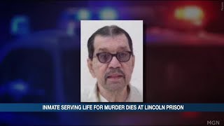Inmate serving life for murder dies at Lincoln prison