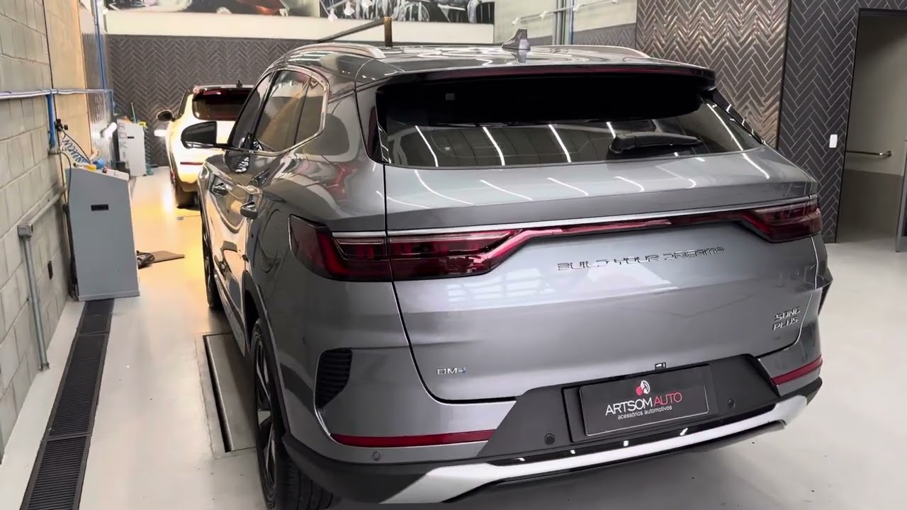 Estética automotiva - proteção com Selante Sintético BYD Song Plus