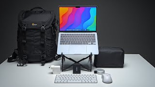 My ULTRA Minimal MacBook Air Travel Setup for 2025