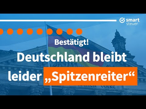 Bestätigt: Deutschland bleibt leider Spitzenreiter!