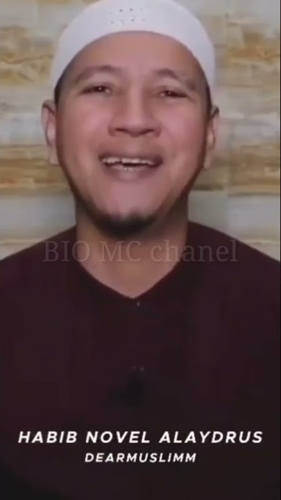Jangan pernah iri dan dengki terhadap orang lain - Habib Novel Alaydrus
