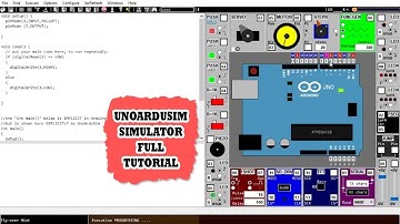 Learn Arduino Programming without Arduino Board | How to use UnoArduSim | Arduino Simulator Software