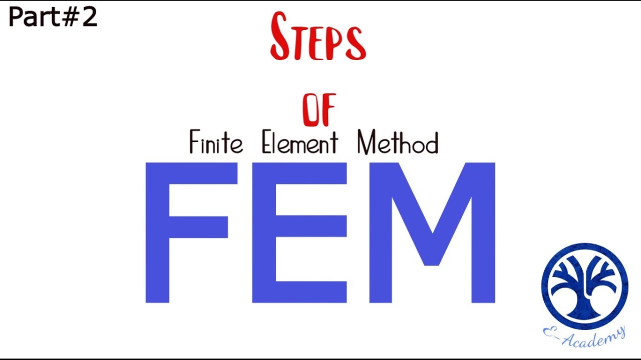 Finite Element Method | STEPS in FEM | Part#2