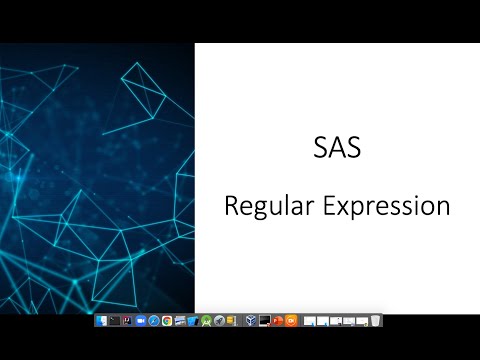 SAS Regular Expression
