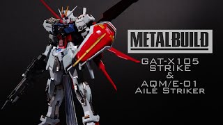 【METAL BUILD】GATX105 STRIKE & AQM/E01 AILE STRIKER unboxing/ついにゲットメタルビルド エールストライクガンダム開封❤‍