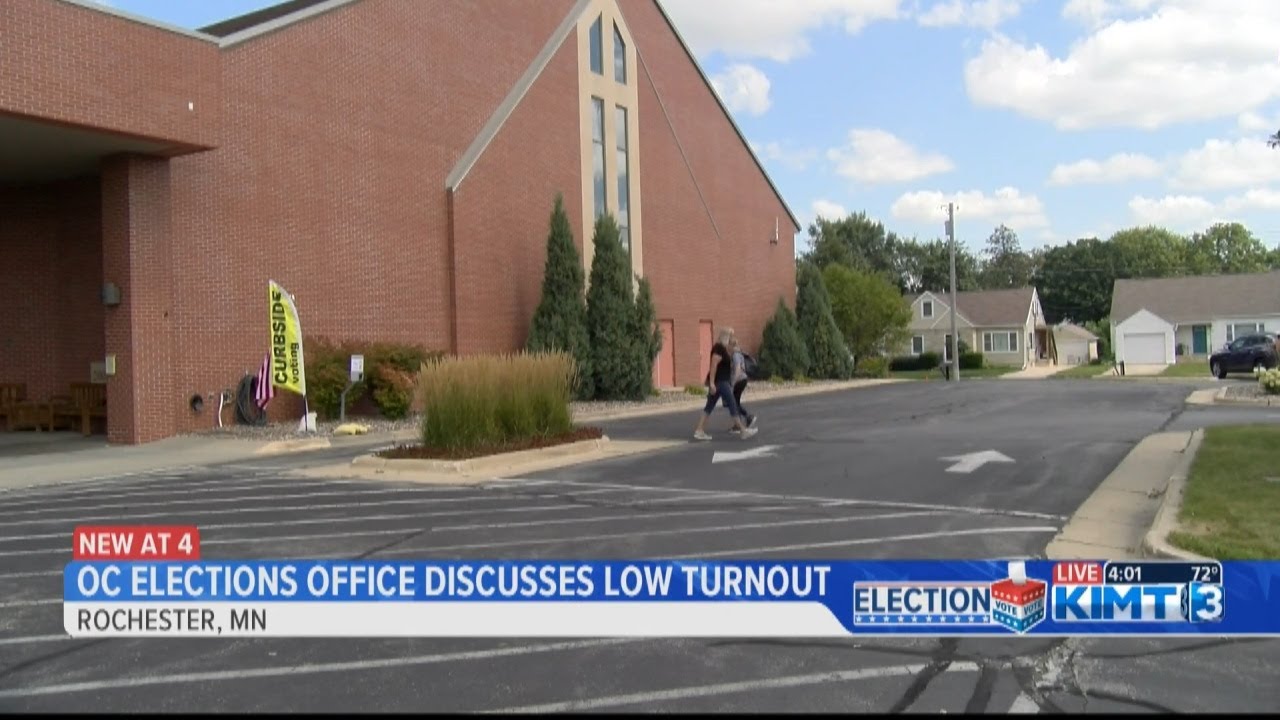 Olmsted County Elections Office Discusses Low Turnout For MN Primary