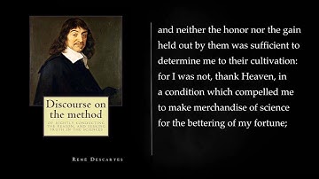 DISCOURSE ON THE METHOD OF RIGHTLY CONDUCTING THE REASON, AND SEEKING TRUTH IN SCIENCES - Descartes