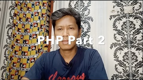 Belajar Bahasa Pemrograman PHP Part 2 - Operator, If-Statement, Switch, dan Array