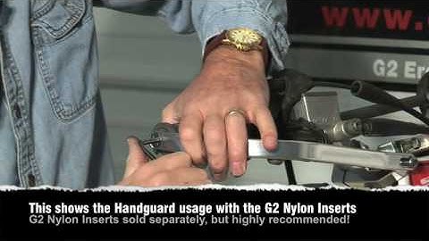 Competition Handguard System with Nylon Bar Inserts from G2 Ergonomics