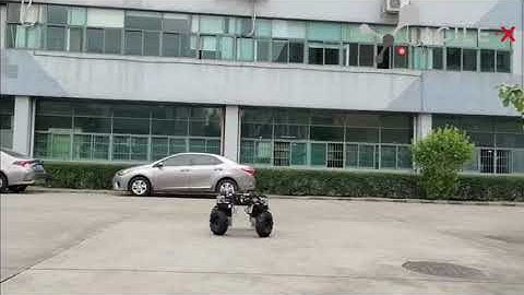 Four Wheel Steering Robot, New design, New structure