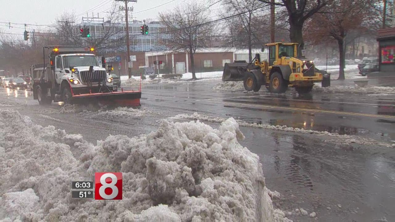 Flooding Concerns As Snow Melts Rain Falls Rapidly Youtube