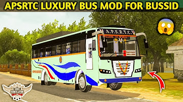 🚍 Upcoming APSRTC Bus Mod Review for Bus Simulator Indonesia 😍 | Bussid Super Luxury BS6 Bus Mod 😲