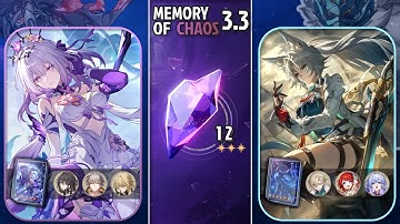 NEW MOC 3.3 Floor 12 | E2S1 Castorice & E0S0 Feixiao | Honkai Star Rail