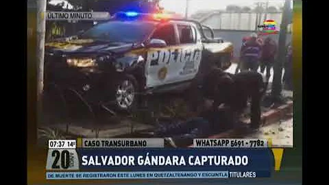 Salvador Gndara fue detenido