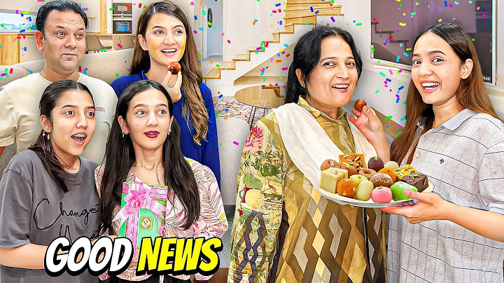 Good News Ki Mithayi Sabko Khila Di🎉|Ghar Walay Khushi Sai Excited Hogaye😍|Sistrlogy