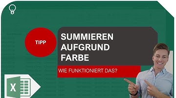 Wie zähle und summiere ich Zellen anhand der Hintergrundfarbe in Excel I Excelpedia