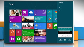 How to switch between keyboard input languages in Windows® 8 :Tutorial