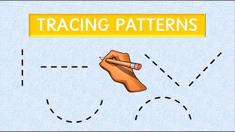 Tracing Patterns | Learn to Trace Lines and Curves | Magic Wand