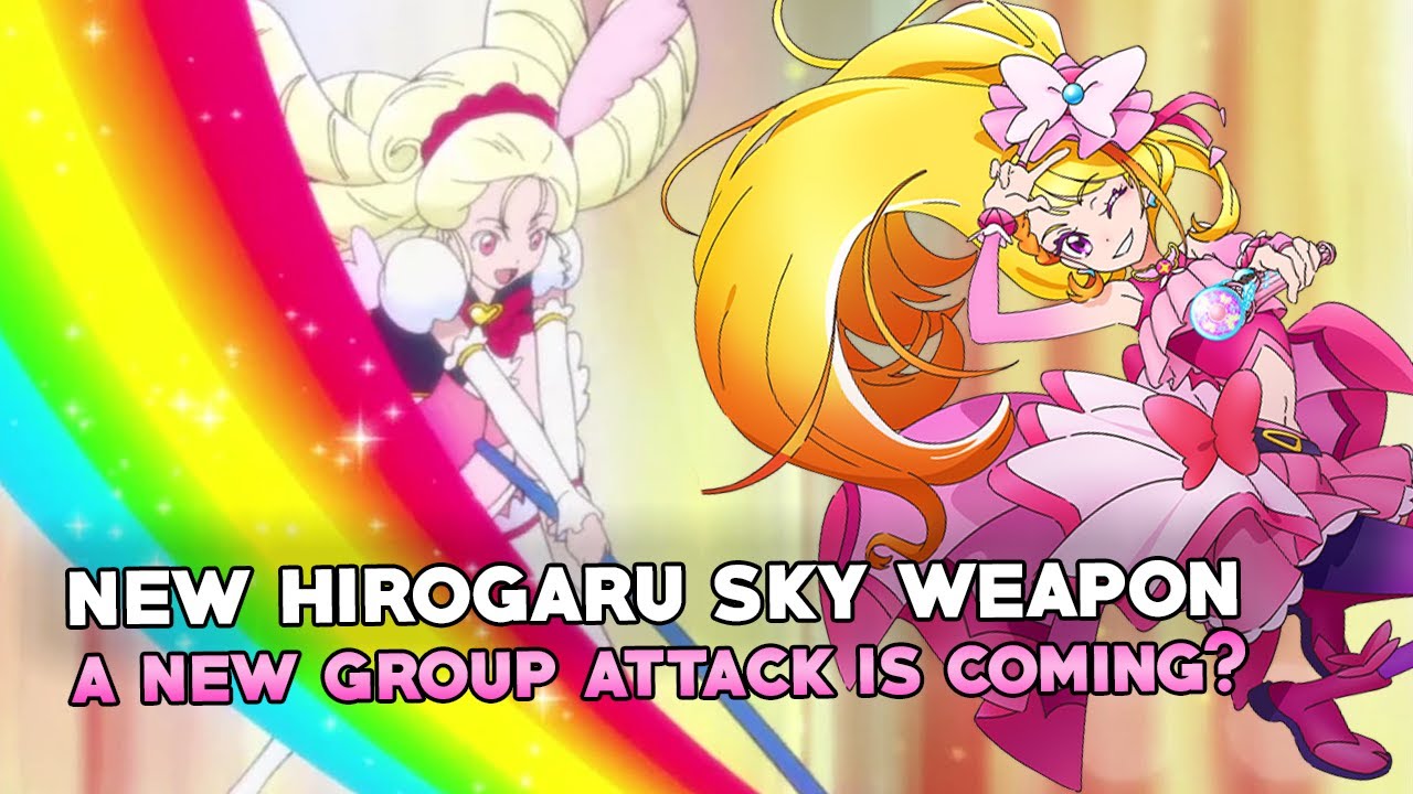 Hirogaru Sky! Magazine Scan (new attack) : r/precure