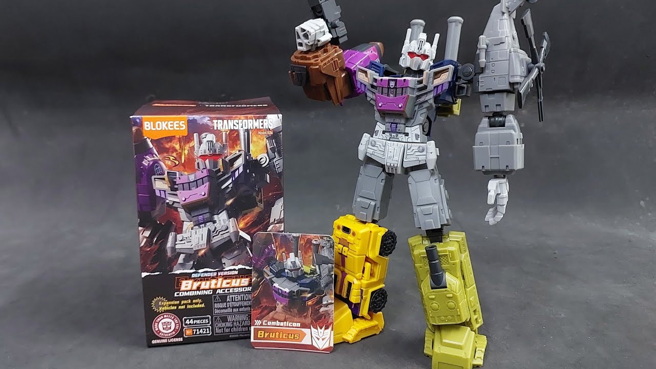 [Review & đánh giá] Bộ kit Blokees Bruticus Combining Accesory Defender Version - Quà Event Blokees