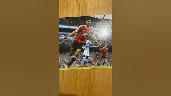 New Autographs! Marcus Rashford and Dortmund #football