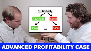 ADVANCED CONSULTING CASE! Full Interactive Profitability Case - Consulting Interview Prep