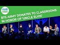 BTS Army Donates To Classrooms In Honor Of Uncle Elvis 
