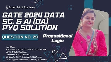 𝐆𝐀𝐓𝐄 𝐃𝐚𝐭𝐚 𝐒𝐜𝐢𝐞𝐧𝐜𝐞 & 𝐀𝐫𝐭𝐢𝐟𝐢𝐜𝐢𝐚𝐥 𝐈𝐧𝐭𝐞𝐥𝐥𝐢𝐠𝐞𝐧𝐜𝐞 𝟐𝟎𝟐𝟒 𝐏𝐫𝐞𝐯𝐢𝐨𝐮𝐬 𝐘𝐞𝐚𝐫 𝐐𝐮𝐞𝐬𝐭𝐢𝐨𝐧 𝐏𝐫𝐨𝐩𝐨𝐬𝐢𝐭𝐢𝐨𝐧𝐚𝐥 𝐋𝐨𝐠𝐢𝐜 𝐒𝐨𝐥𝐮𝐭𝐢𝐨𝐧