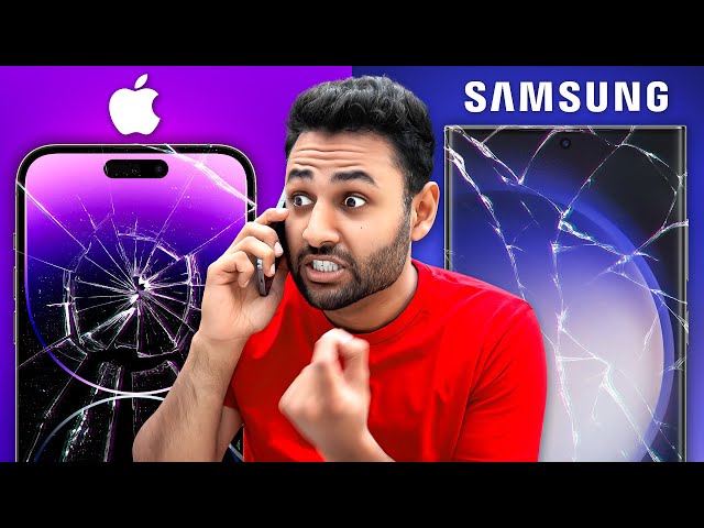 Apple vs Samsung Customer Service Battle! class=