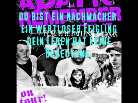 A Day to Remember - The Danger in starting a Fire. (german/english Lyrics)
