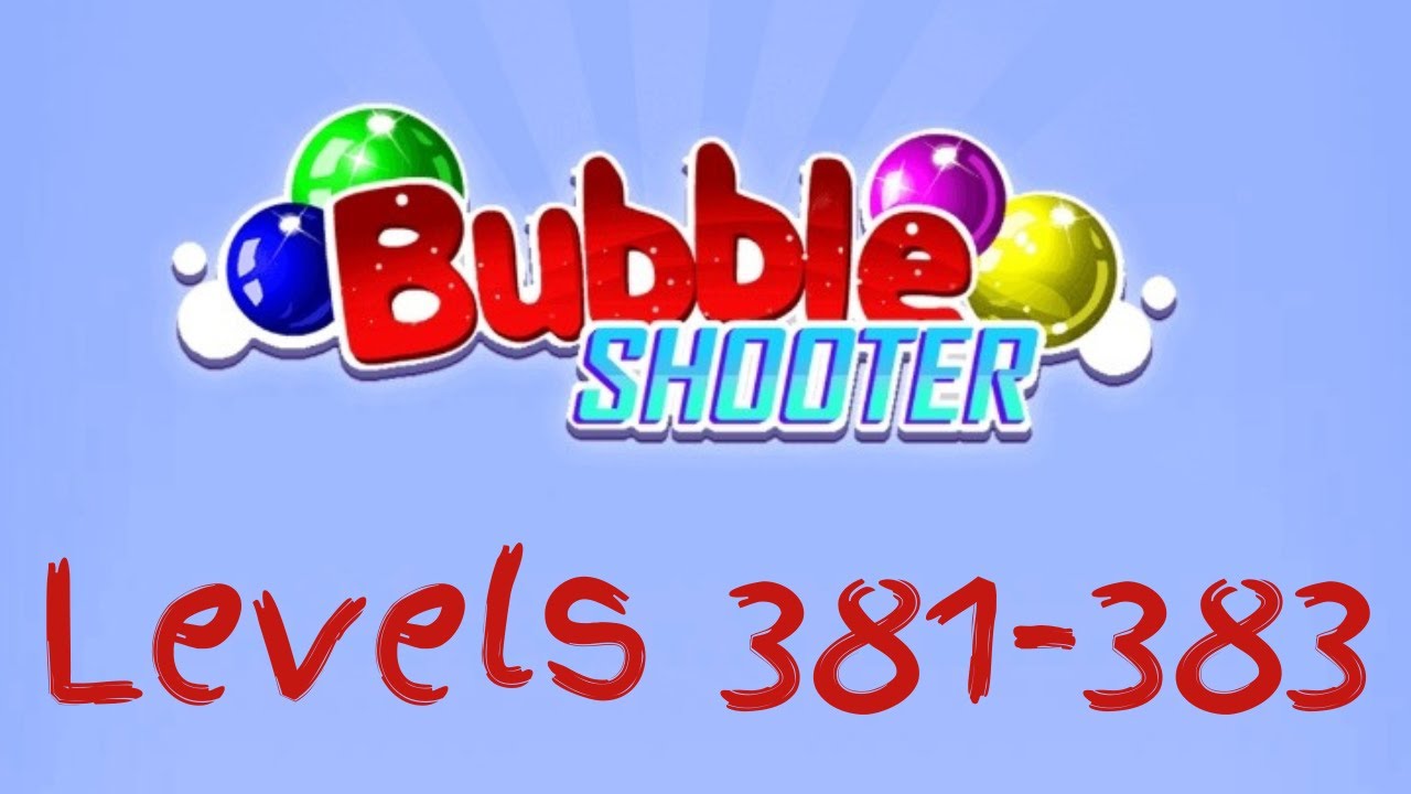 Bubble Shooter Level 381 Gameplay 