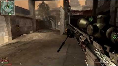 Call Of Duty Modern Warfare 3 : Sniper + Juggernaut ( Search and Destroy )