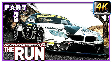 NEED FOR SPEED THE RUN Full Gameplay Walkthrough PART 2 - Death Valley Stage [4K 60FPS]