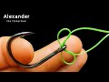 The Most Exotic Fishing Knot That Every Fisherman Should Know / 100% Powerful