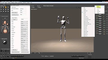 Motion Capture Assistant for Poser 9/2012 - Video 3 - using Kinect