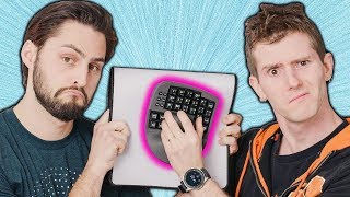 This KEYBOARD has a BUILT IN MOUSE! This KEYBOARD has a BUILT IN MOUSE!