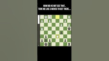 bro blundered bad #chess #shorts #chessopening