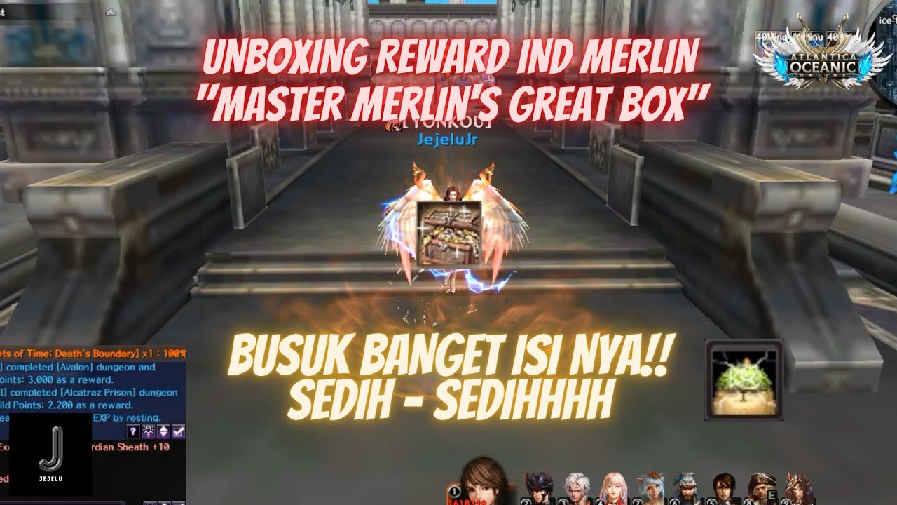 [Atlantica Online Oceanic] Unboxing Master Merlin Great Box (Reward IND ...