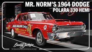 SOLD! 1964 Dodge Polara 330 HEMI Factory Lightweight Drag Car - BARRETT-JACKSON 2024 PALM BEACH