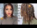 How To Twist Natural Hair Properly As A Protective Style - No Added Hair Needed! *UPDATED*