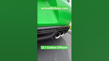 Carbon Diffuser @AutoAddictUSA #autoaddictusa #camaro #sportscar #chevroletcamaro #camaroclub