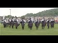 Police scotland and federation pipe bands medley performance at gourock 2024