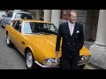 Sir roger moore reunited with his aston martin dbs from the persuaders