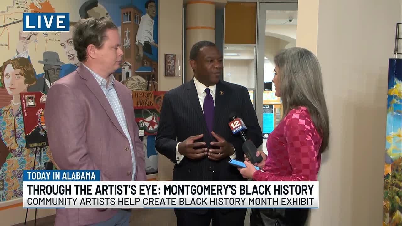 ‘Through the Artist’s Eye: Montgomery’s Black History’ art exhibit features local artists