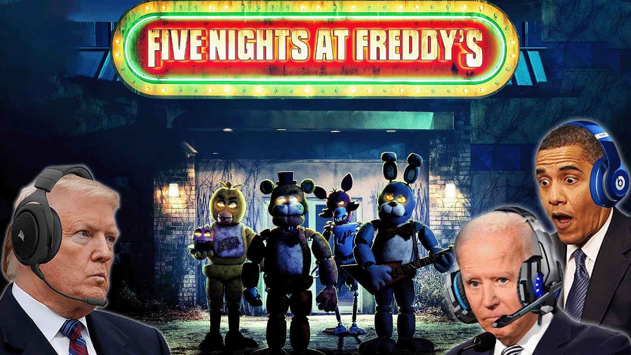US Presidents Watch The Five Nights At Freddy's (FNAF) Movie