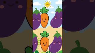 earn fruits and vegetables #shortviral #sensoryexperience #highcontrastvideo #brainstimulation